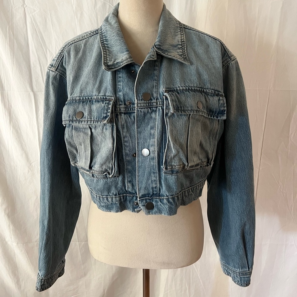 Vici Light Blue Jean Jacket